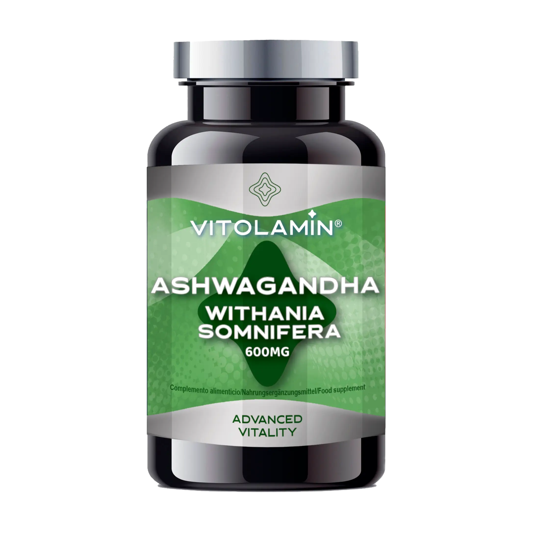 Vitolamin Ashwagandha, 120 cápsulas