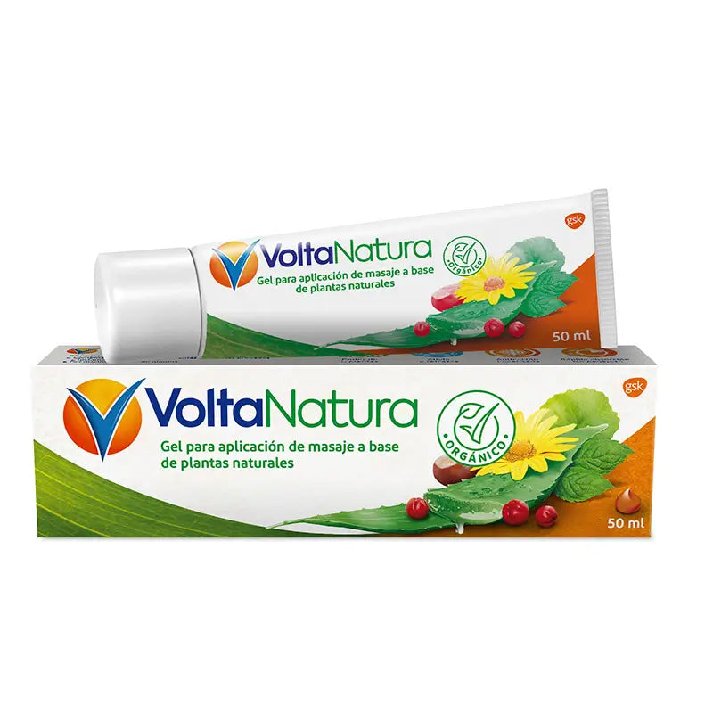 Voltanatura Gel Para Aplicación de Masaje Dolor Muscular, 50 ml