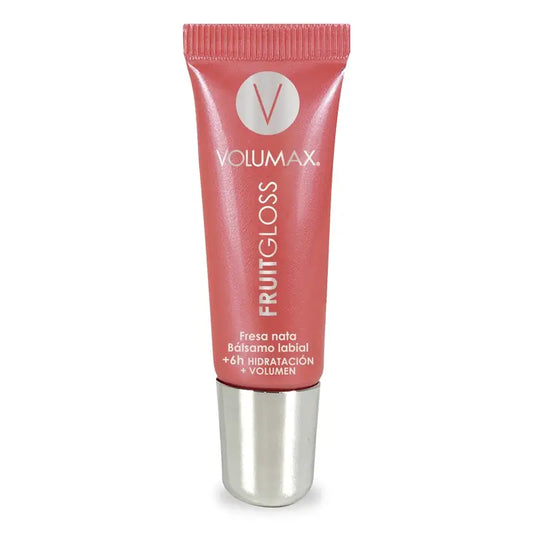 Volumax Fruitgloss Fresa Nata Hidratación De Labios 7,5 Ml.