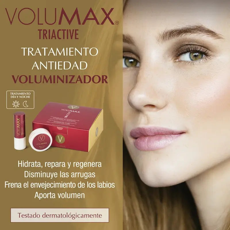 Volumax Triactive Tratamiento Antiedad Voluminizador Labios