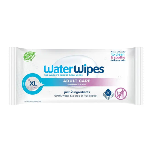 Waterwipes Toallitas Adultos , 30 unidades