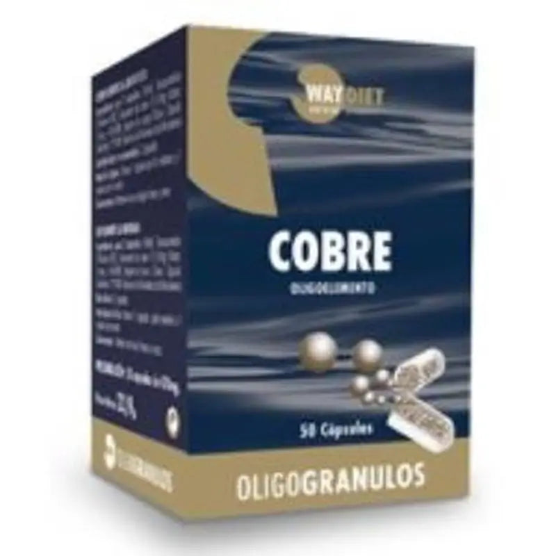 Waydiet Natural Products Cobre Oligogranulos 50Caps.