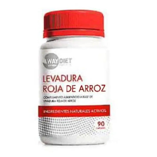 Waydiet Natural Products Levadura Roja De Arroz 90 Cápsulas