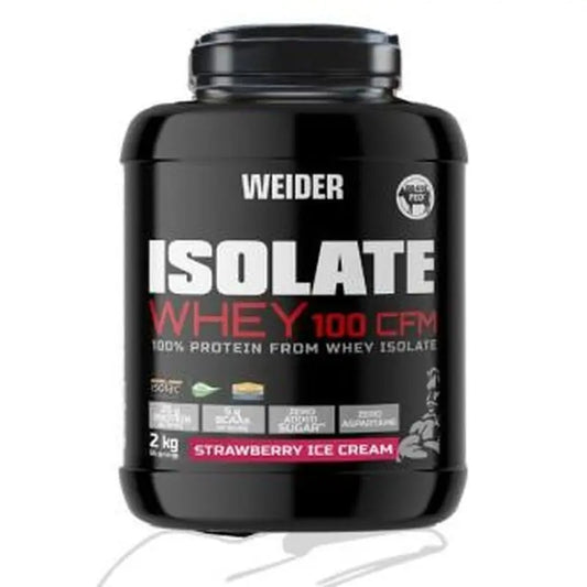 Weider Isolate Whey 100 Cfm Fresa 2Kg.