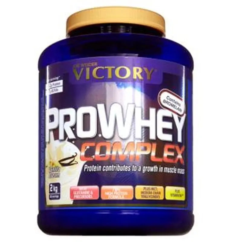 Weider Proteinas Victory Pro Whey Vainilla 2Kg.