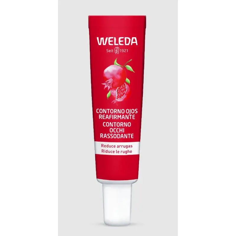 Weleda Contorno De Ojos Reafirmante De Granada Y Péptidos De Maca , 12 ml