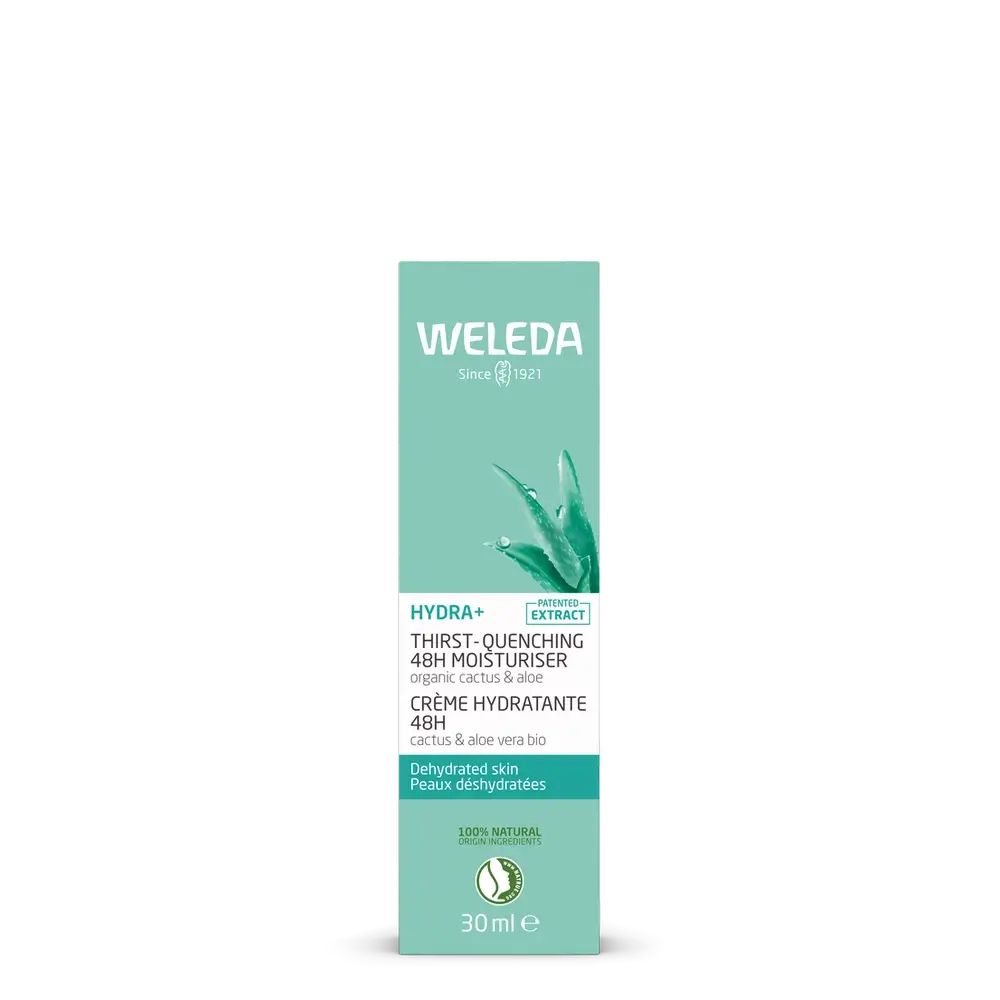 Weleda Hidra+ Crema Hidratante 48H, 30Ml