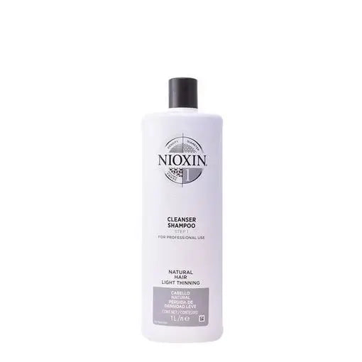 Wella Nioxin Clean Champu Sistema 1 Cabello Natural Leve 300 Ml 