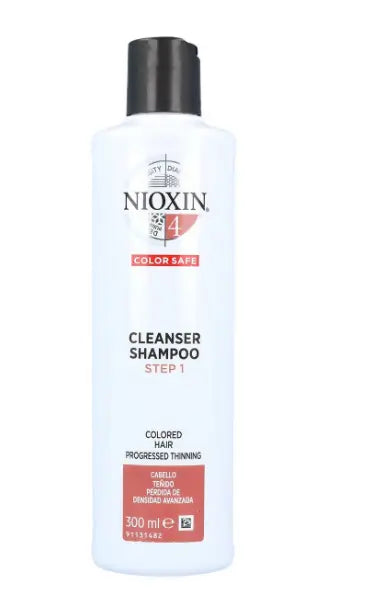 Wella Nioxin Clean Champu  Sistema 4 Cabello Teoido Avanzado 300 Ml 