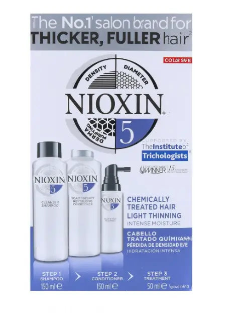 Wella Nioxin Trial Kit Sistema 5 Cabello Tratado Leve