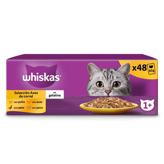 Whiskas Multipack Aves 4x12x85Gr