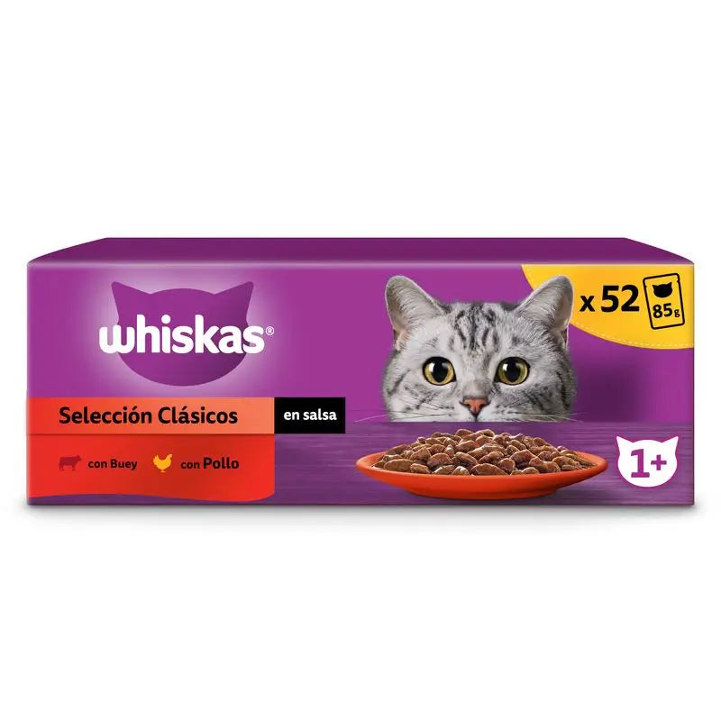 Whiskas Seleccion Carnes Clasica 13X4X85Gr