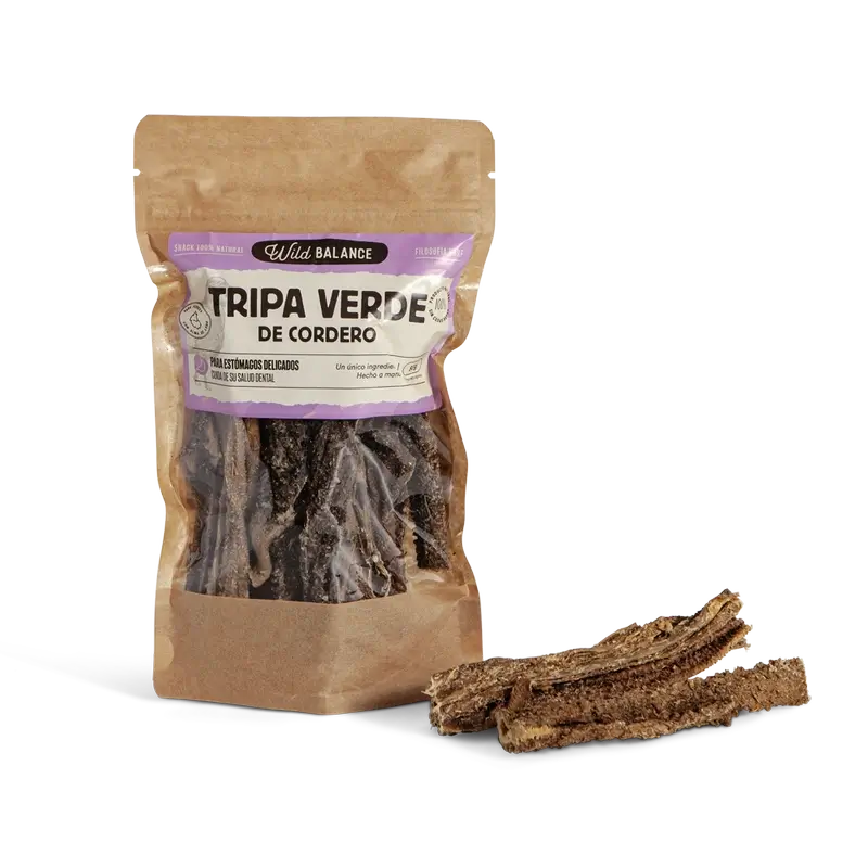 Wild Balance Snacks Tripa Verde De Cordero , 80 gr