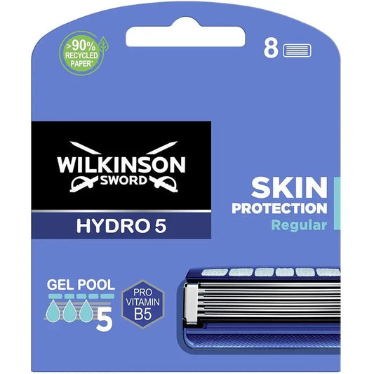 Wilkinson Sword Hydro 5 Skin Protection Regular Cargador 8 Unidades