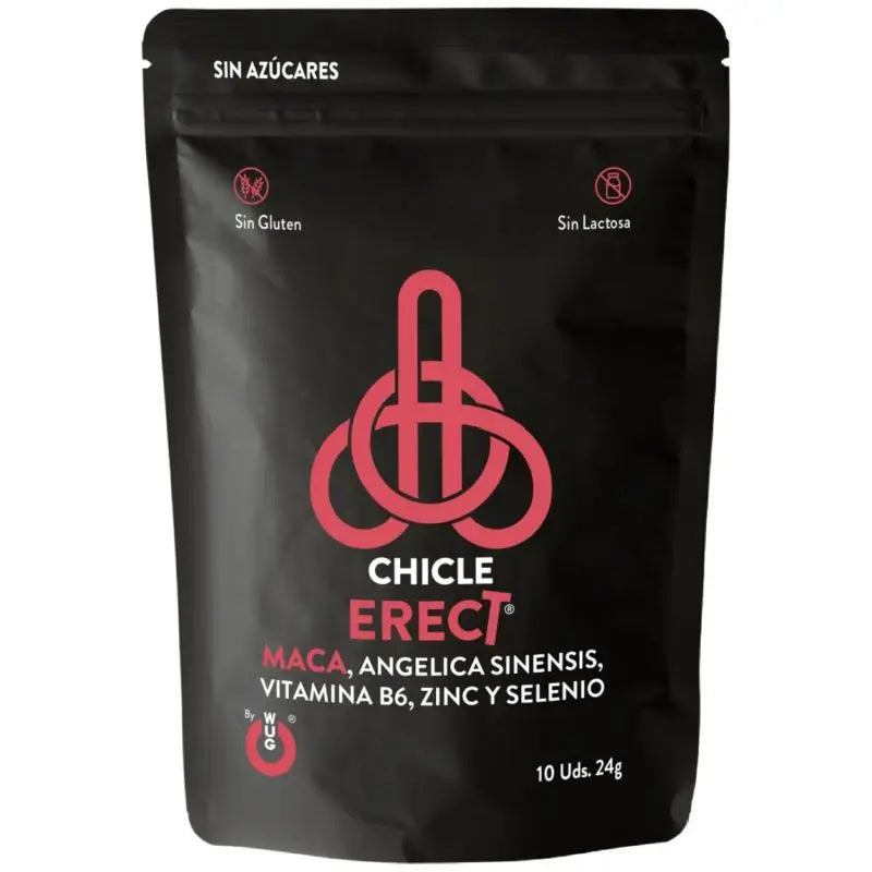 Wug Sex Sense  Chicle Potenciador De La Ereccion 10 Unidades