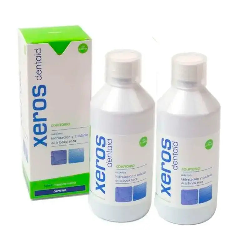 Xeros Dentaid Duplo Colutorio, 2 x 500 Ml