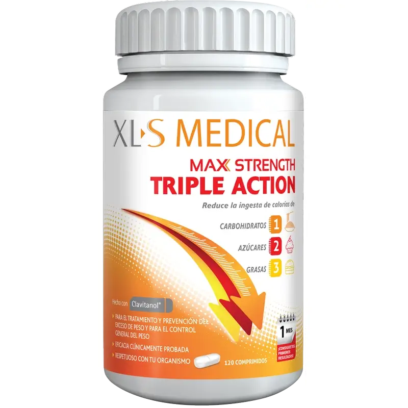 XLS Medical Max Strength 120 comprimidos