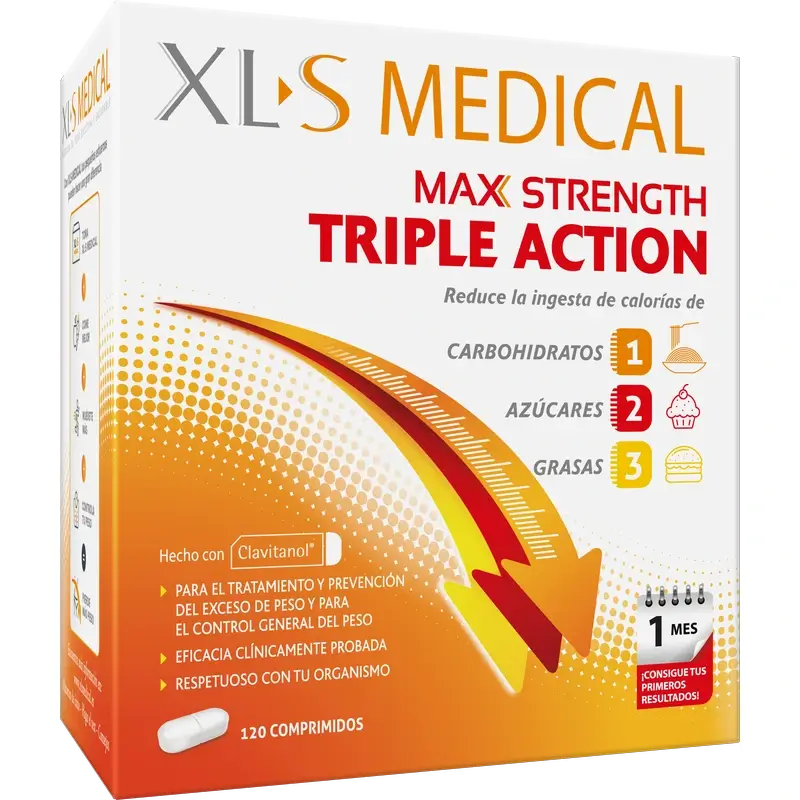 XLS Medical Max Strength 120 comprimidos