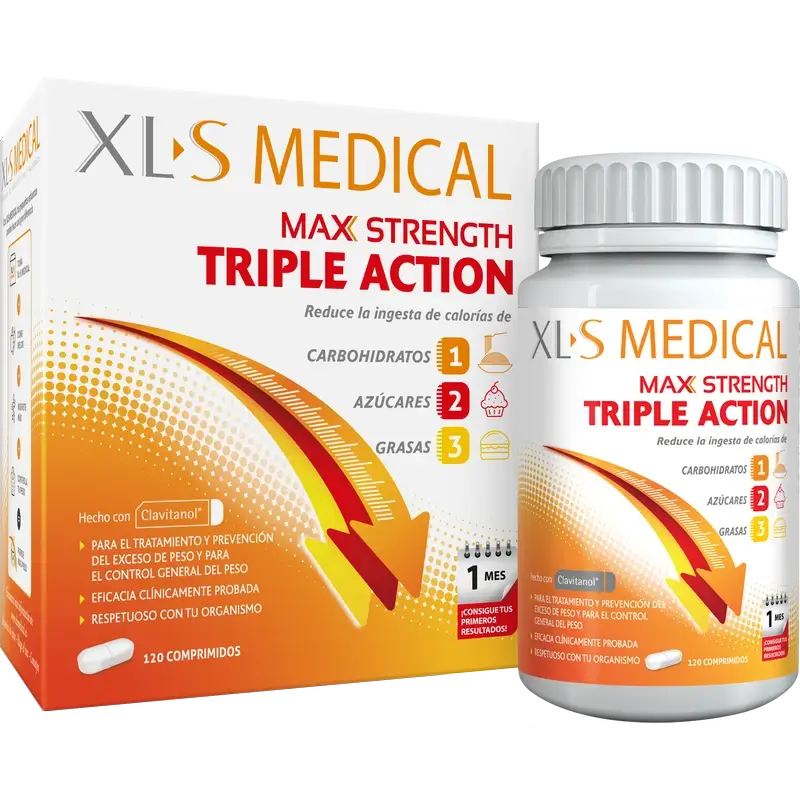 XLS Medical Max Strength 120 comprimidos