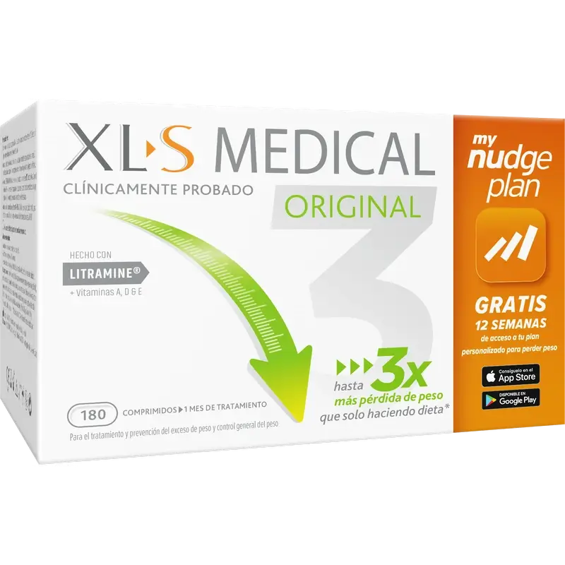 XLS Medical Original Nudge, 180 comprimidos