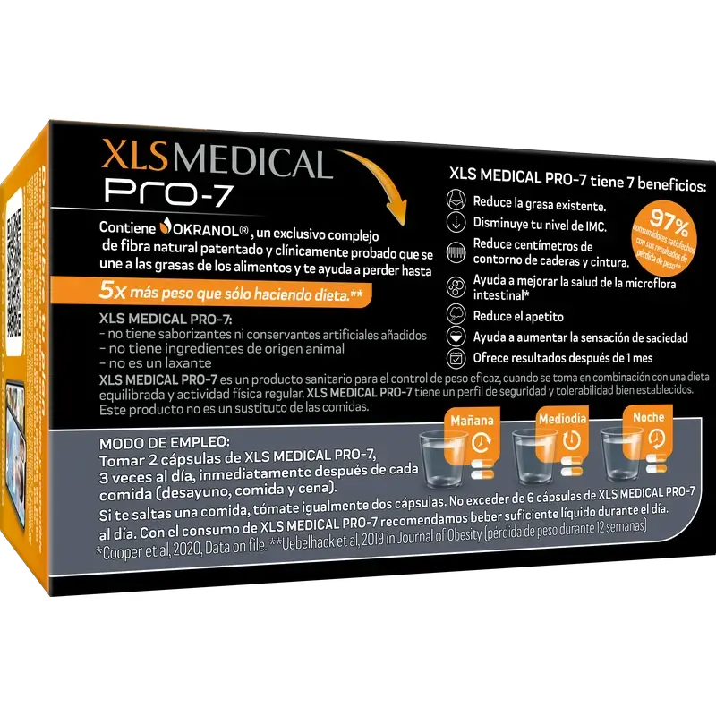 XLS Medical Pro 7 Nudge, 180 comprimidos