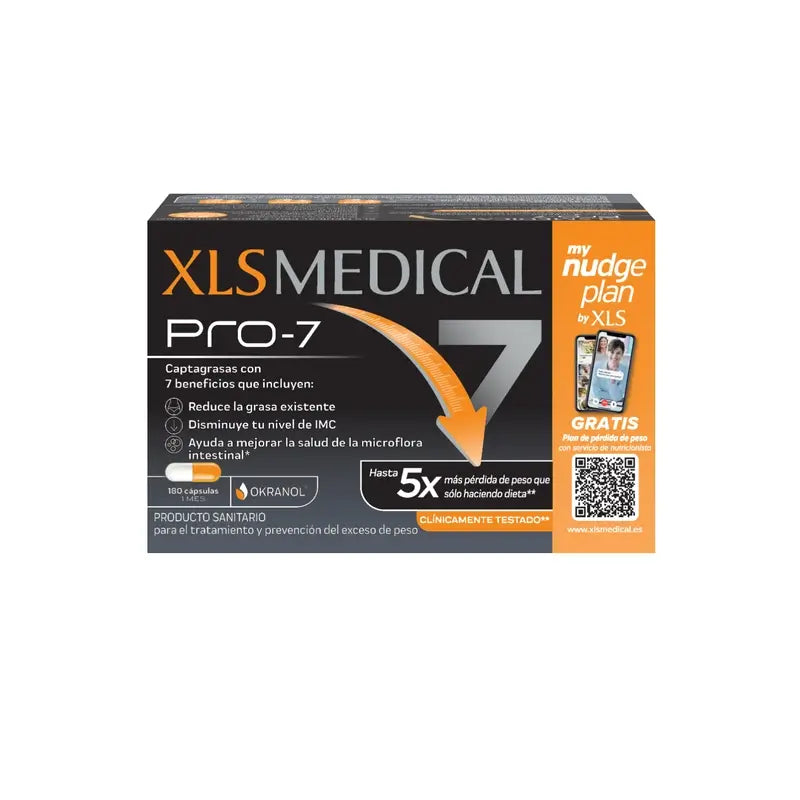 XLS Medical Pro 7 Nudge, 180 comprimidos