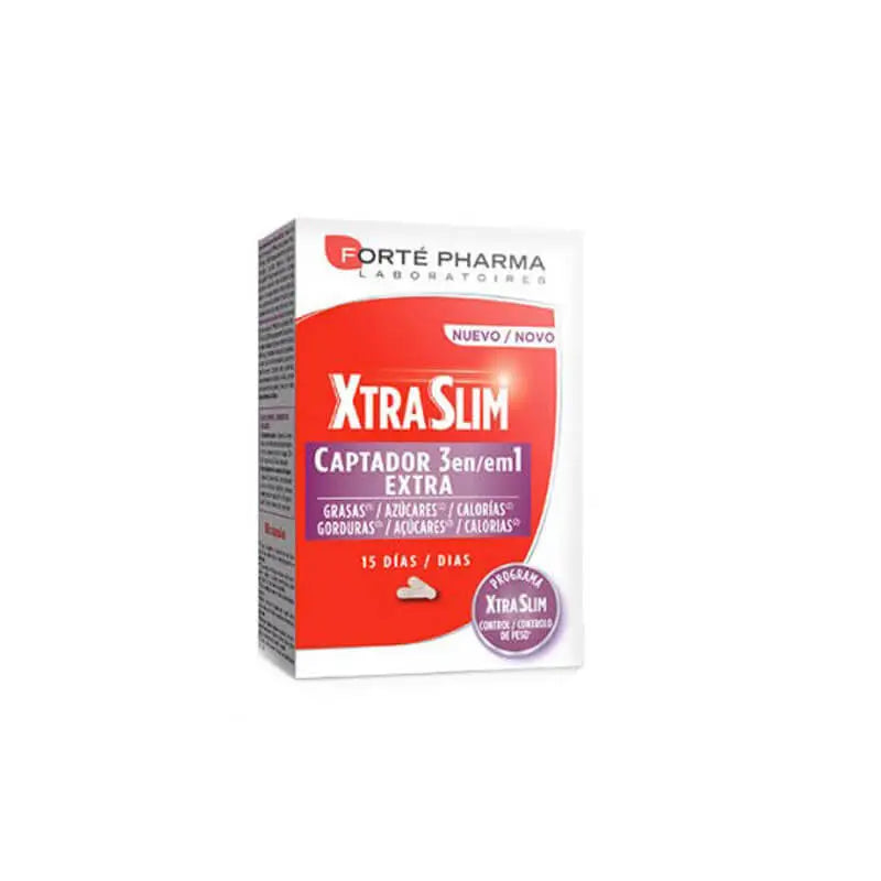 Forte Pharma Xtraslim Captador 3 En 1, 60 cápsulas