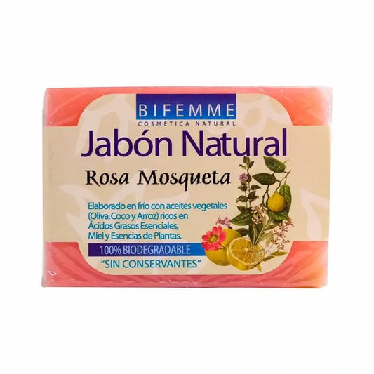 Ynsadiet Jabón Rosa Mosqueta, 100 gr