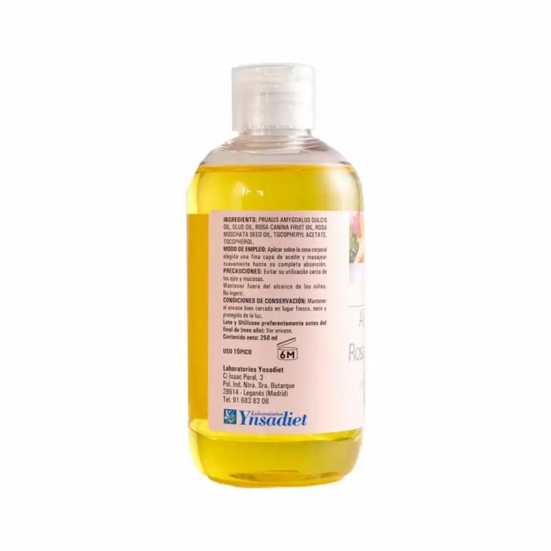 Ynsadiet Aceite De Almendras + Rosa Mosqueta, 250 ml