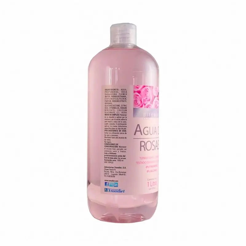 Ynsadiet Agua De Rosas, 1 litro