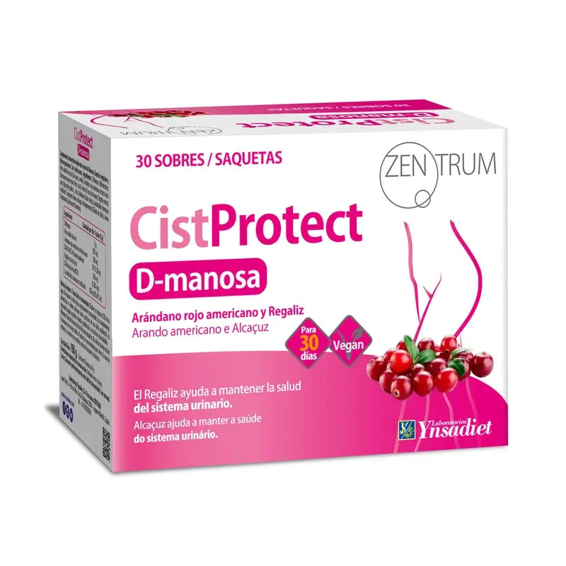 Ynsadiet Cistprotect. Sistema Urinario, 30 sobres