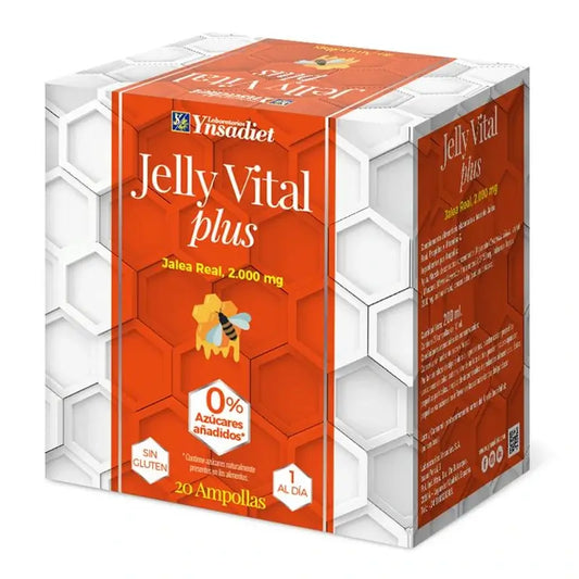 Ynsadiet Jelly Vital Plus 2000Mg.De Jalea 20Viales