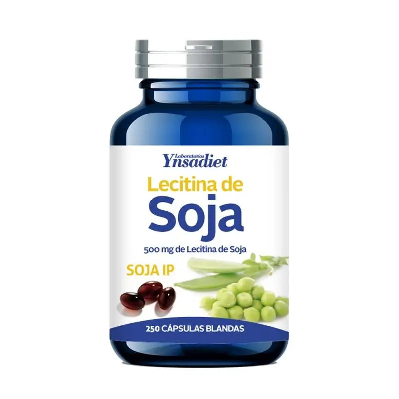 Ynsadiet Lecitina De Soja 500 Mg, 250 Perlas