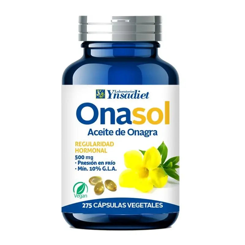 Ynsadiet Onasol. Aceite De Onagra, 275 perlas