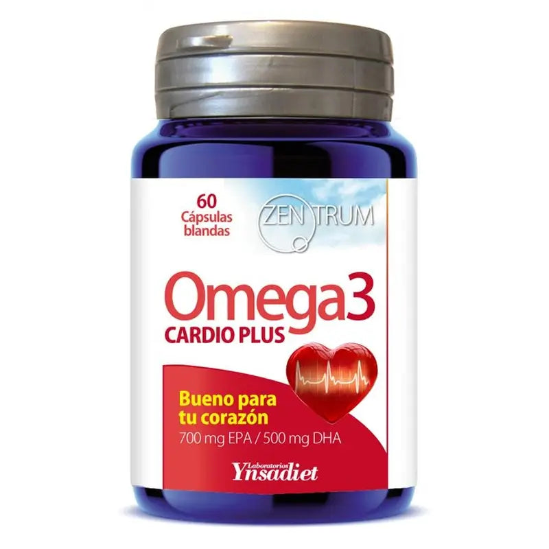 Ynsadiet Zentrum Cardio Plus Omega 3 , 60 cápsulas