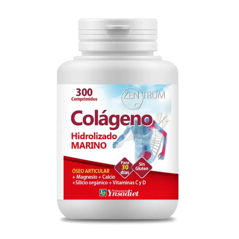 Ynsadiet Zentrum Colageno Hidrolizado Marino  , 300 comprimidos