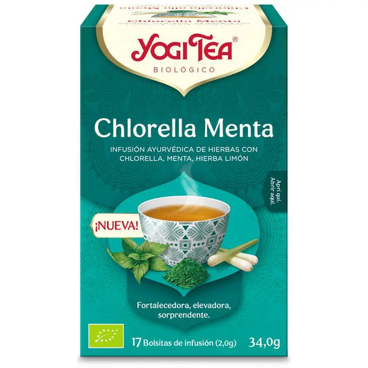 Yogi Tea Chlorella Menta 17Infusiones