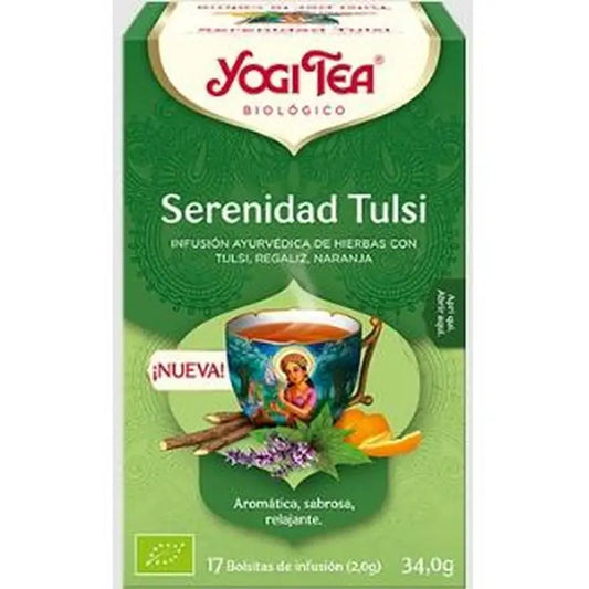 Yogi Tea Serenidad Tulsi 17Infusiones. Bio 