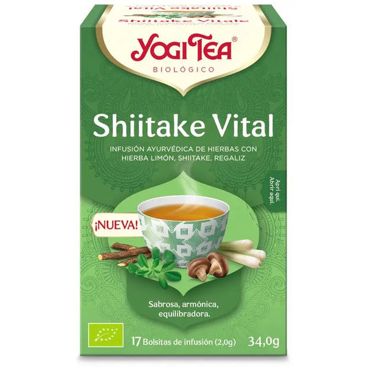 Yogi Tea Shiitake Vital 17Infusiones