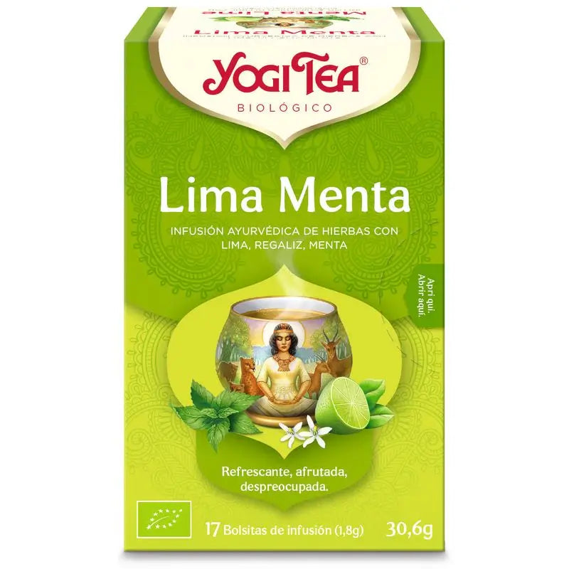 Yogi Tea Yogi Tea Menta Y Lima , 17 unidades