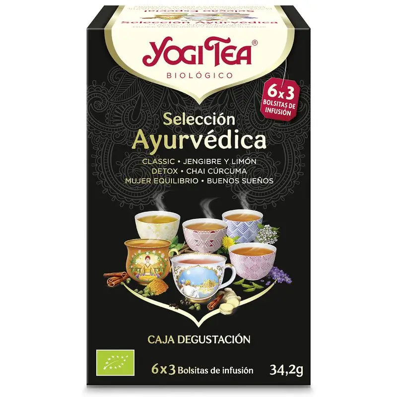 Yogi Tea Yogi Tea Seleccion, 17 X 1,92 Gr