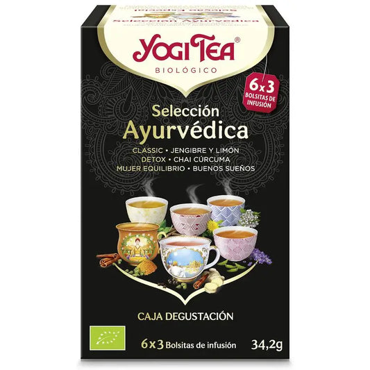 Yogi Tea Yogi Tea Seleccion, 17 X 1,92 Gr