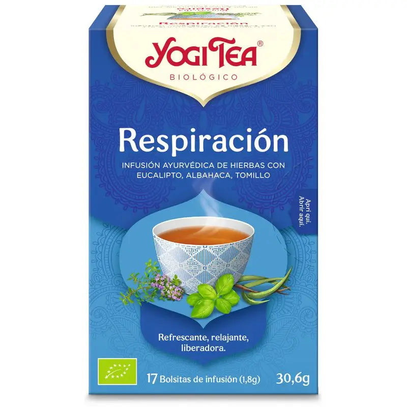 Yogi Tea Biológico Respiración 17 Bolsitas