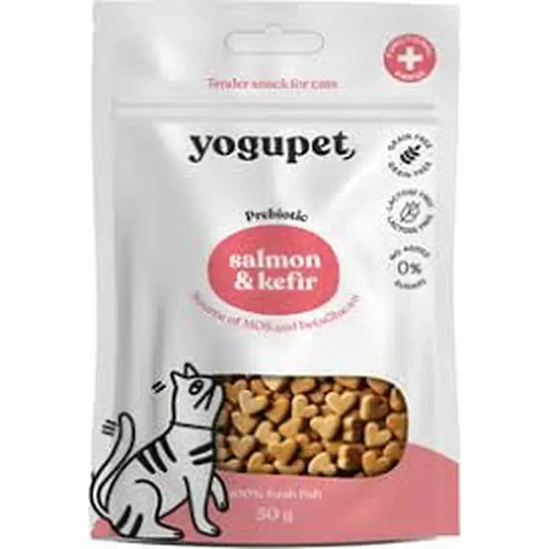 Yogupet Snack Semihúmedo Para Gato Sabor Cerdo Y Yogur , 50 gr