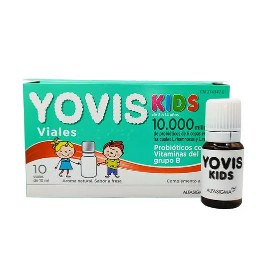 Yovis Kids 10 Viales, 10 ml