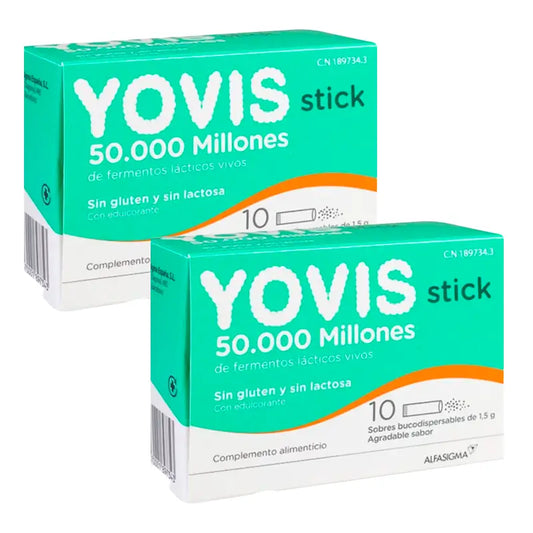 Yovis Pack, 2 x 10 sitcks bucodispersable