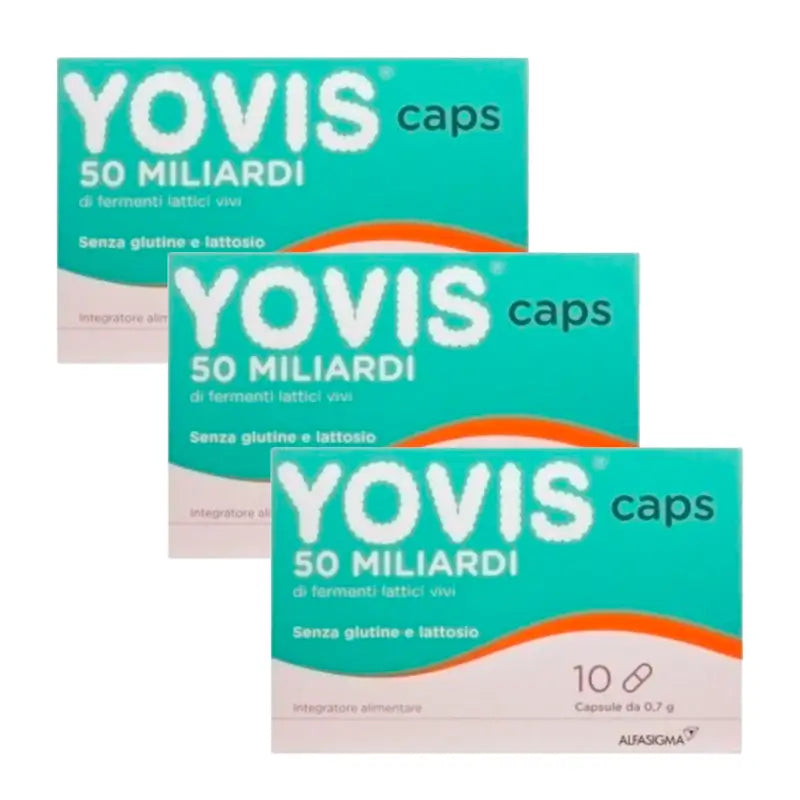 Yovis Probiótico Pack, 3 x 10 cápsulas