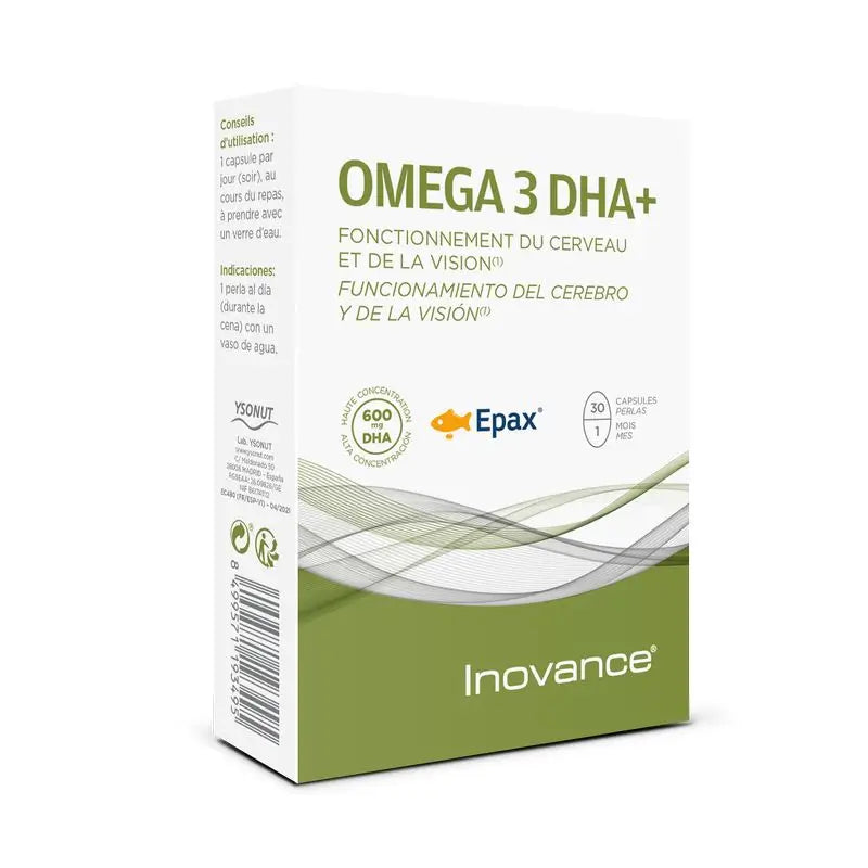 Ysonut Omega 3 Dha , 30 perlas de 1357 mg