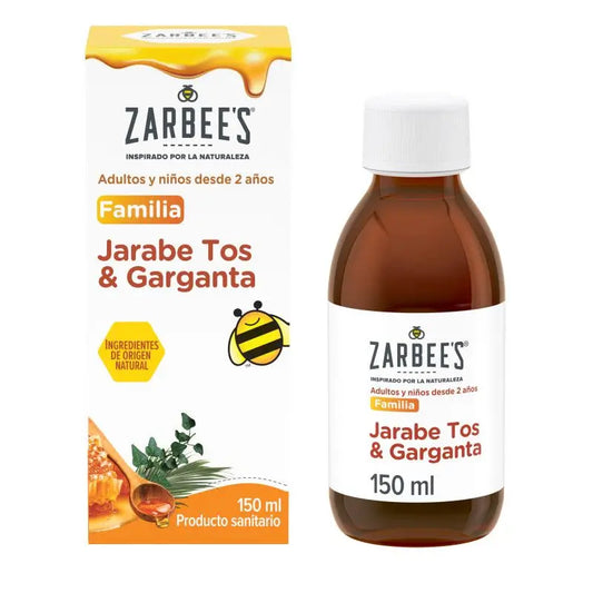 Zarbee'S Jarabe Tos Y Garganta Irritada , 150 ml