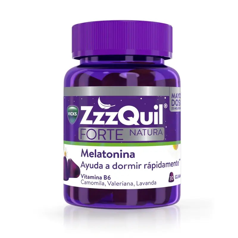 Zzzquil Natura Forte Melatonina , 2x30 gummies